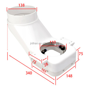 Colector de Polvo Profesional para Trabajos en Madera con Función de Soplado de Aire, Cubierta Antipolvo de 110mm de Diámetro para Husillo ATC - Product Image 3