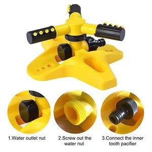 Nuevo Producto en Oferta, Aspersor Rotatorio de Agua de 360 Grados de Alta Calidad para Jardín y Césped - Product Image 3
