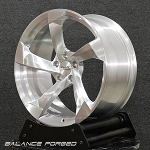 Cerchi Forgiati Personalizzati ET <span class=keywords><strong>J</strong></span> 18 19 20 21 22 Pollici Argento Spazzolato <span class=keywords><strong>a</strong></span> 5 Razze 5x112 5x120 5x114.3 per BMW Mustang Tesla Model 3 <span class=keywords><strong>Y</strong></span> - Product Image 5