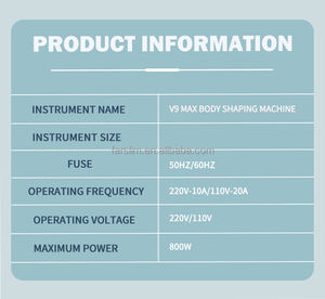2026 Novedad V9 <span class=keywords><strong>Max</strong></span> Rodillo de Vacío de Cavitación 40K con Rotación 360° para Circulación Sanguínea, Contorno Corporal, Lifting y Estiramiento de la Piel para Rostro y Cuerpo - Product Image 6