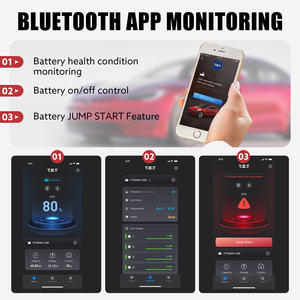 Baterai Mobil Start-Stop LiFePO4 12.8V 40AH Group 40 (Dilengkapi Bluetooth)-Standar Tinggi Garansi 2 Tahun Arus Kontinu 200A - Product Image 4
