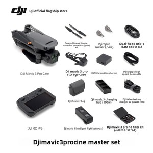 Dron de Fotografía Aérea <span class=keywords><strong>Mavic</strong></span> 3 <span class=keywords><strong>Pro</strong></span> con Tres Cámaras, Cine de Alta Definición, Evitación Inteligente de Obstáculos - Product Image 6