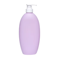 550ML 800ML HDPE Skincare Deluxe Lotion Pump Bottle Bouteille de shampooing en plastique et emballage cosmétique