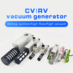 Generatore di Alto Vuoto Serie CV ZH Valvola Solenoide ad Alta Portata in Lega di Alluminio a Pressione Negativa per Braccio Robotico Industriale - Product Image 2