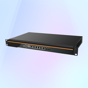 1U c3758 Intel c3558 2sfp + 6 Gigabit LAN CPU nhà tường lửa 10g tuyến đường 10GB thiết bị opnsense pfsense Router máy chủ 10gbps - Product Image 1