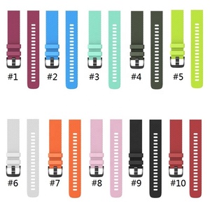 <span class=keywords><strong>Correa</strong></span> de silicona para reloj <span class=keywords><strong>Garmin</strong></span> Forerunner, 245, 645, enfoque de música, S40, <span class=keywords><strong>vivoactive</strong></span> <span class=keywords><strong>3</strong></span>, entrenador, vivove, APAC HR - Product Image 2