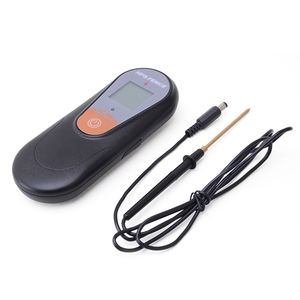 Probador de voltaje de cerca eléctrica digital de 13KV con batería de 9V de color negro de seguridad con sistema de cable de puesta a tierra de 1100mm - Product Image 2