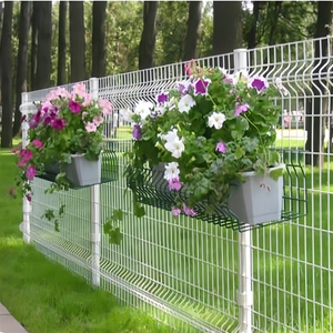 Vendita calda di alta qualità rivestito in PVC 3D curvato recinzione in rete metallica/zincato pannelli di recinzione in rete saldata per il giardino scherma 3d di sicurezza - Product Image 2