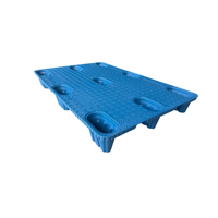 Palette en plastique HDPE 1200x800mm, palette à usage unique, palette d'expédition, palette de stockage en entrepôt, palette de transport de marchandises