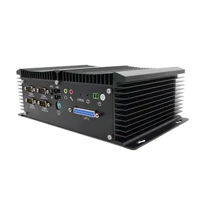 Industrial MINI PC J1900 RS232 RS422 RS485 HD VGA Dual Display GPIO LPT Cheap Fanless Industrial PC