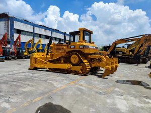 Bulldozer sur chenilles Caterpillar D8R fabriqué au Japon, bouteur de terrassement chenillé CAT à grande échelle D7 D8 D9 - Product Image 2