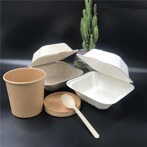 2025エコ食品包装600 ml使い捨て堆肥化可能バガス寿司to Go <span class=keywords><strong>Box</strong></span> Productos生分解可能 - Product Image 2