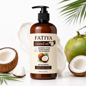 Lotion corporelle quotidienne éclaircissante naturelle hydratante et nourrissante au collagène et à la vitamine E, parfum floral bio, 500 ml - Product Image 1