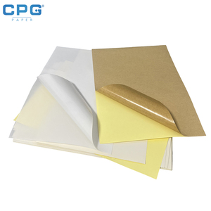 Vente directe d'usine, papier autocollant A4, matériau pour étiquettes, adhésif puissant pour étiquettes d'expédition - Product Image 1