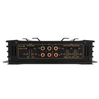 Amplificateur de voiture 4 canaux classe AB 4 ohms, amplificateur de puissance audio stéréo pleine gamme pour voiture, bridable, avec garantie d'un an