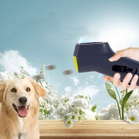 Kingtale Catapulte d'alimentation créative de haute qualité pour le dressage des chats et des chiens à l'intérieur et à l'extérieur Lanceur d'aliments pour chiens Jouet interactif