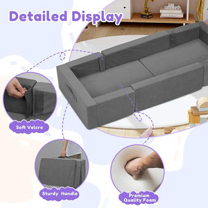 Cama plegable para bebé ligera y almacenable con esponja personalizada TenderPlayful, cama plegable de viaje al aire libre para bebé segura y respetuosa con la piel - Product Image 3