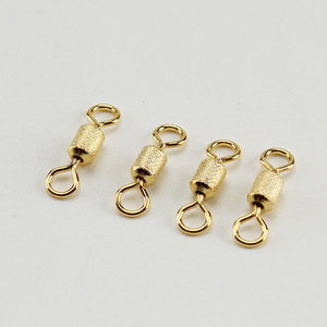 Aohu Alloy Figure Eight Swivel 81012 High Speed Lightweight Fishing Connector for Platform Tackle Accessories - Product Image 2