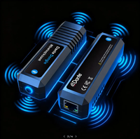 Adaptador de Audio Inalámbrico E-link LNK-DAN-D2 Dante 5.0 Dongle 2x1 Canales de Audio 24 bits 48kHz Latencia de 1.2ms/5ms para Altavoces Profesionales