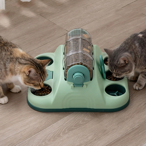 Ciotola Lenta per Cani in Plastica per Addestramento e Alimentazione Sana, Giocattolo Anti-soffocamento per l'Addestramento, Facile da Usare - Product Image 1