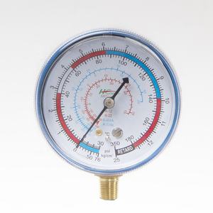 เกจวัดแรงดันน้ำยาทำความเย็นแบบต่ำและสูง 70 ระดับ สำหรับการบำรุงรักษาเครื่องปรับอากาศและการทดสอบแรงดัน - Product Image 2