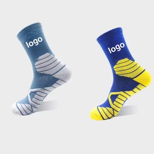 Fashion Colorful High Quality Cotton Free Design Breathable Thick Basketball <b>Socks</b> Athletic Sport <b>Socks</b> for Summer Winter - Product Image 1