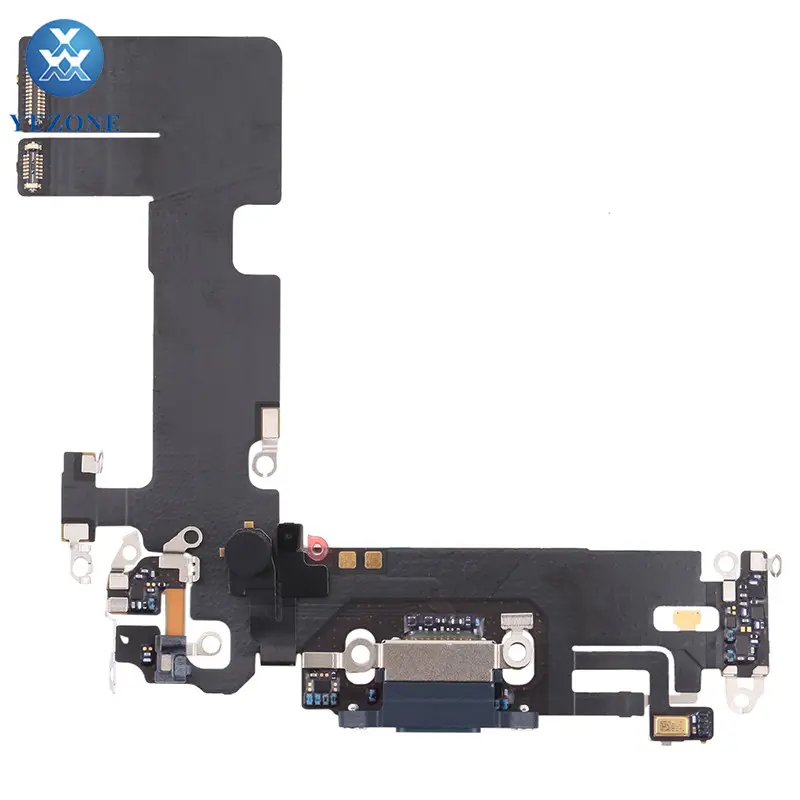 Porta de carregamento cabo flexível para iphone 15 14 Pro Max 13 12 Mini 11 cabo flexível de carregamento doca USB 8 7 6S 6 Plus Se X porta de carregamento
