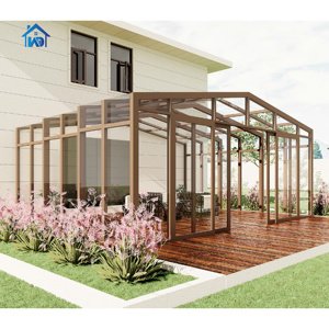 <span class=keywords><strong>Véranda</strong></span> de luxe <span class=keywords><strong>en</strong></span> verre feuilleté maison préfabriquée parasols jardin <span class=keywords><strong>véranda</strong></span> villa vivant kits de <span class=keywords><strong>véranda</strong></span> <span class=keywords><strong>en</strong></span> <span class=keywords><strong>aluminium</strong></span> portables - Product Image 2