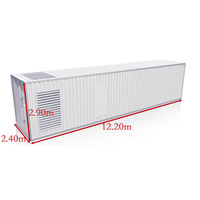 Centre de données modulaire préfabriqué en conteneur, solution tout-en-un de calcul intelligent à bord, distribution d'énergie et de refroidissement YOFC KDC7000
