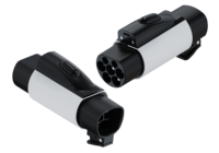 Adaptateur de charge AC-TZG2 NACS-GBT NOUVEAU Adaptateur de charge AC 32A Connecteur de charge EV Vente directe d'usine Adaptateur de chargeur de voiture