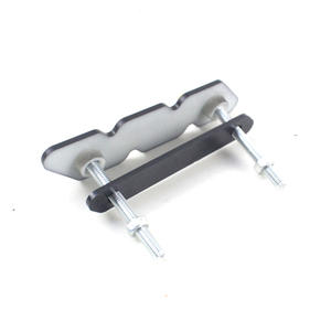 Emblème de calandre de voiture en acrylique transparent laser, badge de calandre ADT bleu dégradé tricolore à 3 grilles - Product Image 3