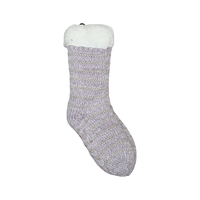Chaussettes d'intérieur en chenille tricotées avec fil métallique doux, chaudes, extensibles, antidérapantes, pour la maison, la chambre, pour femmes, cadeau d'hiver