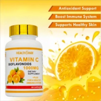 Capsules de vitamine C de haute qualité, complément antioxydant pour adultes, améliore l'immunité, la santé de la peau