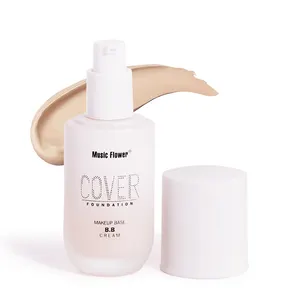 Private Label Foundation Bottle Full Coverage Waterproof Makeup Liquid Concealer Foundation For Girls