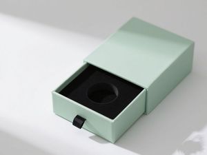 Custom Logo Luxury Rigid Cardboard Slider Drawer Packaging <b>Gift</b> <b>Box</b> Embossing Matte for Necklace <b>Earring</b> Bracelet Ring Jewelry - Product Image 3