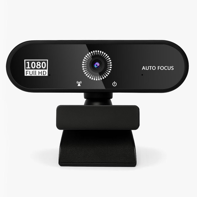 4K HD 2MP CMOS Auto Focus Network Webcam with USB Interface for Real-Time Video Live Streaming & Multifunctional Use-in Stock
