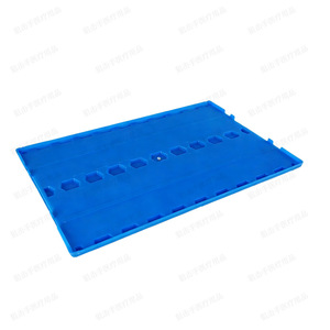 Séchoir à glissières en plastique à 20 emplacements avec trous de drainage, équipement de laboratoire - Product Image 4