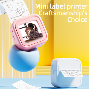 Imprimante d'étiquettes sans fil D20 Inkless BT Thermal Label Maker Adhesive Label Sticker Machine Panel Pattern MP3 Music Player - Product Image 2