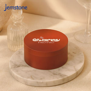 Emballage cylindrique en carton kraft écologique personnalisé pour cosmétiques, parfums, poudres, masques faciaux, crèmes, soins de la peau, bords plats, tube en papier - Product Image 6