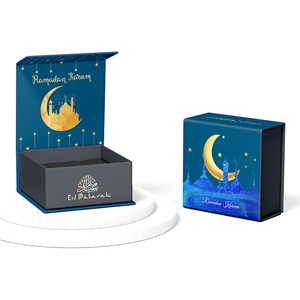 Islamic Ramadan Magnetic Luxury <strong>Gift</strong> <strong>Box</strong> <strong>Eid</strong> Mubarak Chocolate Cake <strong>Box</strong> Set Book Shape <strong>Gift</strong> <strong>Box</strong> - Product Image 4