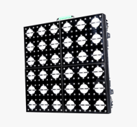 Projecteur LED Stroboscopique Étanche IP65 400W RGBW DMX à Contrôle Sonore pour Scène Intérieure/Extérieure