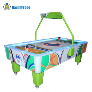 ゲームセンター用メタルアーケードゲーム機用プロサプライヤーのスーパースターエアホッケーテーブル2プレーヤー - Product Image 4