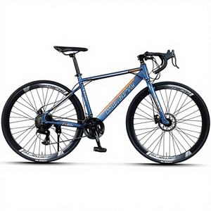 Vélo de route à disques 24 vitesses, modèle adulte 700C*28C, best-seller en Europe/USA, double usage pour la course et les trajets urbains, léger - Product Image 2