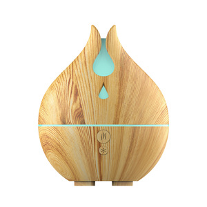 Diffuseur d'arômes Yx Petal 200 ml, humidificateur USB à effet bois pour la maison et le bureau - Product Image 4