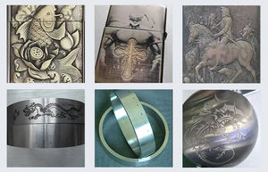 Machine laser à fibre à focalisation dynamique 3D multifonctionnelle gravure métal sculpture profonde marquage frontal en relief en vente - Product Image 5