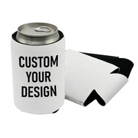 Penyangga Kaleng Slim Can Custom Koozy dengan Logo Custom, Koozy untuk Pernikahan, Penyangga Kaleng Bir, Penyangga Minuman, OEM