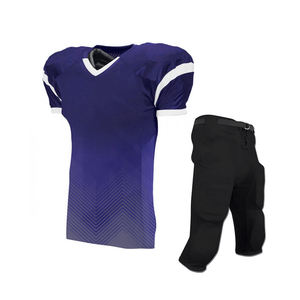 Uniforme de Fútbol Americano Personalizado con Material de Poliéster, Diseño Transpirable, Fabricante de Camisetas de Fútbol Americano - Product Image 1