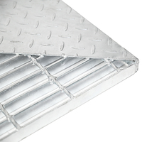 Poids de caillebotis en acier soudé durable de haute qualité à bas prix pour allée en métal