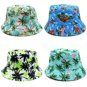 Unisex Fashion Argyle Cartoon Leaf 100% Cotton Bucket <b>Hat</b> for <b>Men</b> Women Custom Summer Outdoor Activities Hiking Beach <b>Sun</b> Travel - Product Image 3