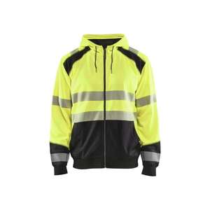 BLAKLADER - 354625283399XXXL Pull à capuche haute visibilité Jaune/Noir-EAN 7330509610060 HI-VIS WORKWEAR - Product Image 1